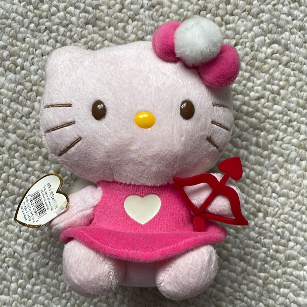 Hello Kitty plush Cupid Ty Beanie Baby